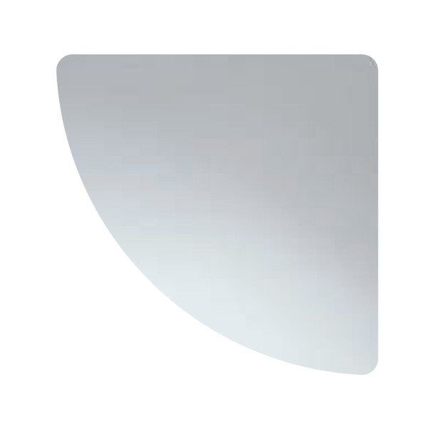シロクマ アクリル棚板R形200ミリ 透明 TG-132 1パック（直送品）