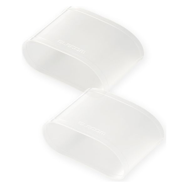 スマートウォッチ リスト バンド カバー 2個入 Lサイズ 水中仕様 クリア SW-WBDSCLCR エレコム 1個（直送品）