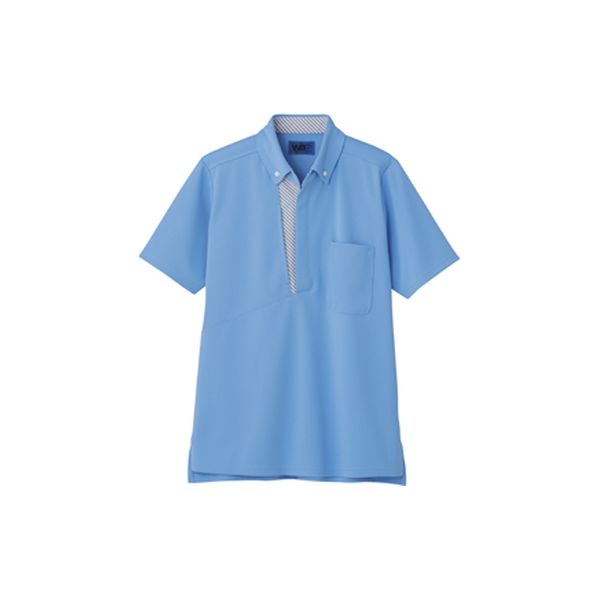 セロリー ポロシャツ（ユニセックス）サックス　M 65642 1枚（直送品）
