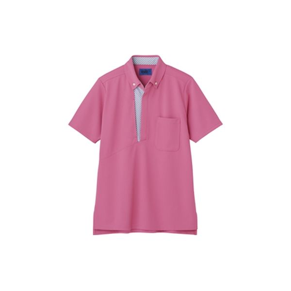 セロリー ポロシャツ（ユニセックス）ピンク　4L 65643 1枚（直送品）