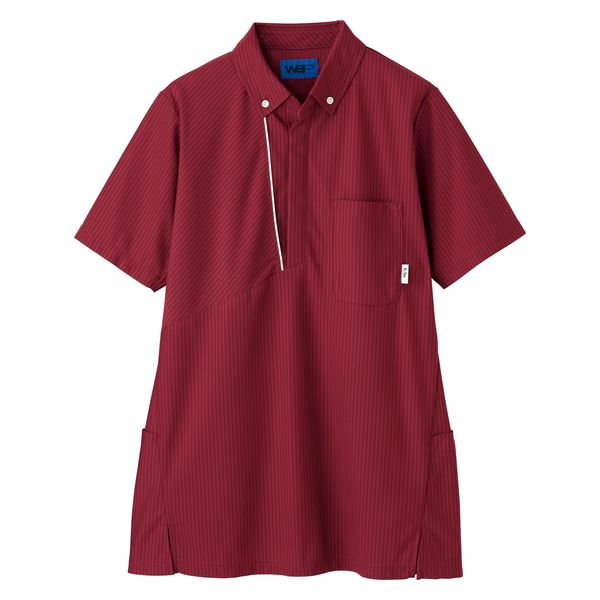 Decembermay ロングポロシャツ ユニセックス2 Unisex2 セロリー ロングポロシャツ(ユニセックス)ボルドー S 65673 1枚