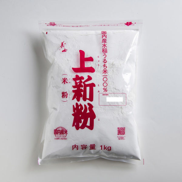 前原製粉 国内産米100％上新粉 1kg 43004 1箱（10袋入り）（直送品） - アスクル