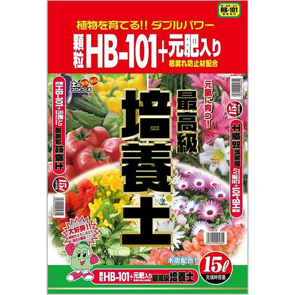 Amazon | HB-101 元肥入り培養土 5L 園芸 培養土 | 用土