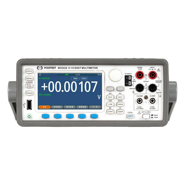 PICOTEST グラフィカル・デジタルマルチメーター 6・1/2桁 M3522A 1台