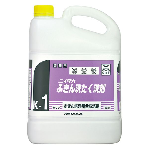 ニイタカ ニイタカふきん洗たく洗剤　５Ｋ 236530 1箱（3本入）（直送品）