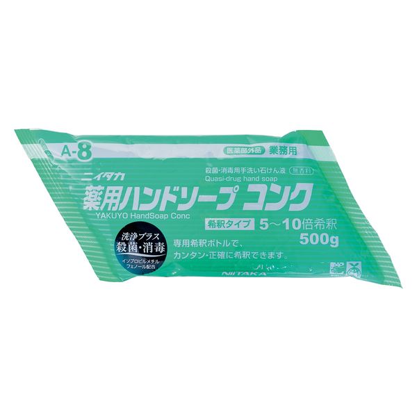 ニイタカ 薬用ハンドソープコンク　５００Ｇ（Ａー８） 250760 1箱（4袋）（直送品）