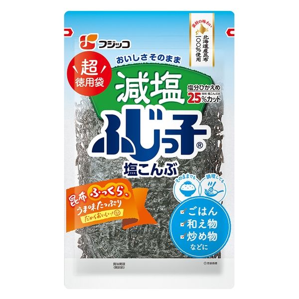 業務用」 フジッコ 業務用 減塩ふじっ子 120g×4個 4902553020770 1箱(4