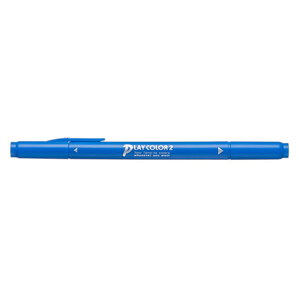 トンボ鉛筆 水性サインペンプレイカラー２　青 WS-TP15 1本