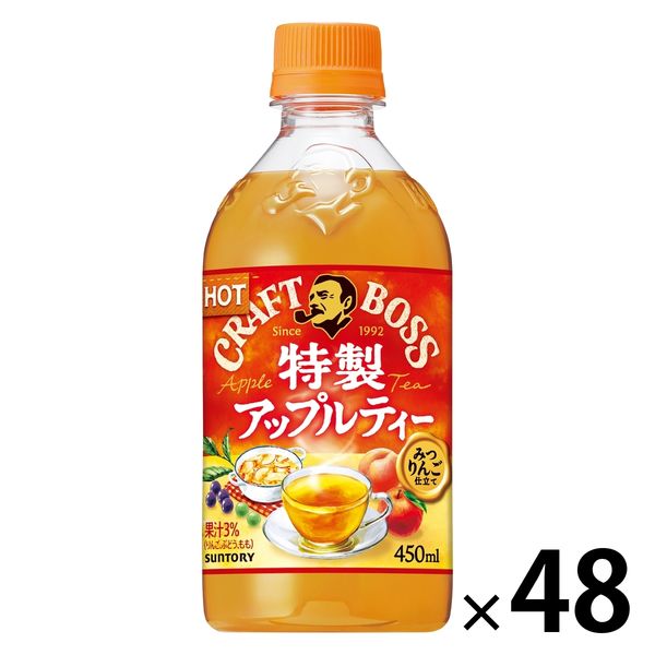 サントリー クラフトボス ほっとフルーツティー 450ml 1セット（48本