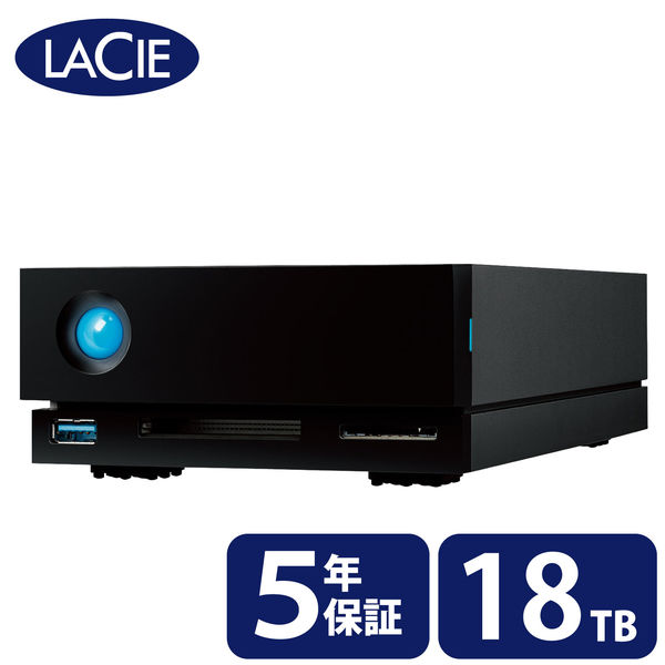 Lacie ラシー 18TB 1big Dock HDD Thunderbolt 3対応 外付け