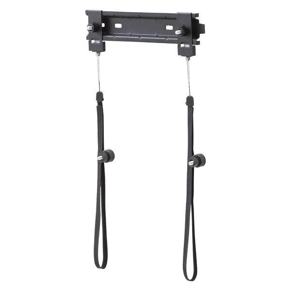 【アウトレット】サンワサプライ スリムタイプ ディスプレイ 壁掛け金具 ブラック CR-LA207 1個（直送品）