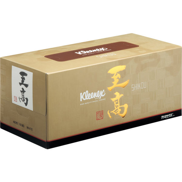 日本製紙クレシア クリネックス 至高ティッシュー 480枚 40190 1セット(10個)（直送品）