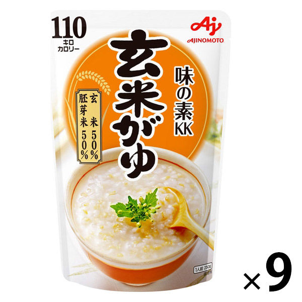 味の素　玄米がゆ　250g　1セット（9個）　粥　お粥