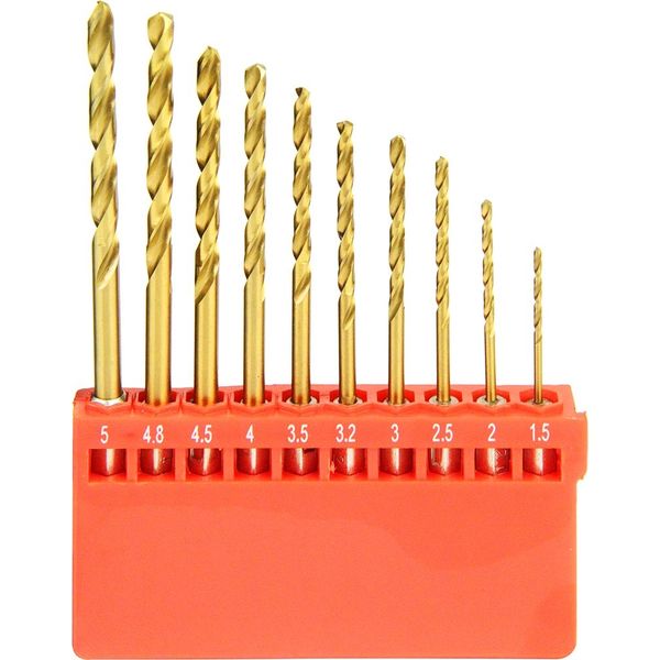 藤原産業 EーValue チタン鉄工ドリルセット ETDTー10HEX 1セット 藤原産業 EーValue チタン鉄工ドリルセット ETDTー10HEX 1セット