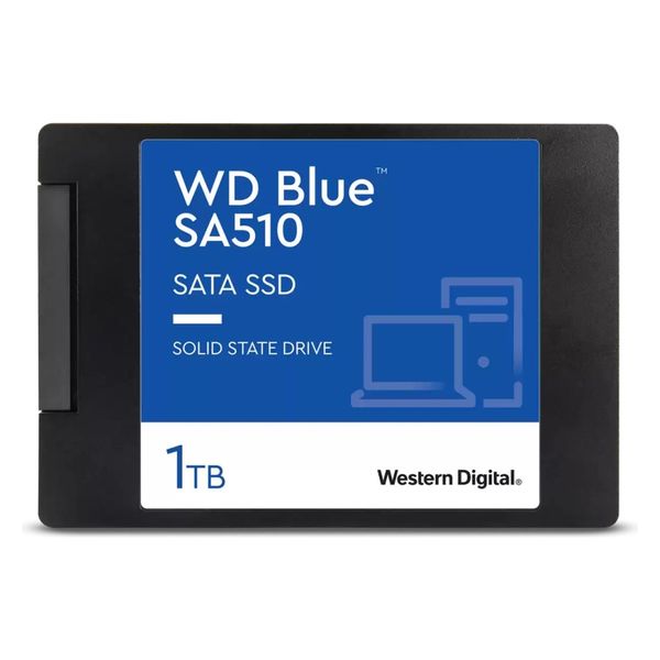 WESTERN DIGITAL WD Blue SA510 SSD SATA6Gb/s 1TB 2.5inch WDS100T3B0A 1個