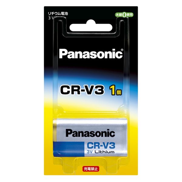 パナソニック 円筒型ＣＲ系リチウム電池 CR-V3P 3P（直送品）