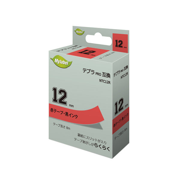 日本ナインスター テプラ互換　（ＳＣ１２Ｒ用） NTC12R 5個（直送品）