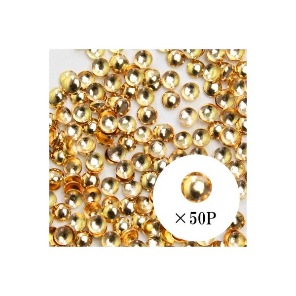 SHAREYDVA スタッズ １．５ｍｍ ５０Ｐ ゴールド 52145 1個（直送品）