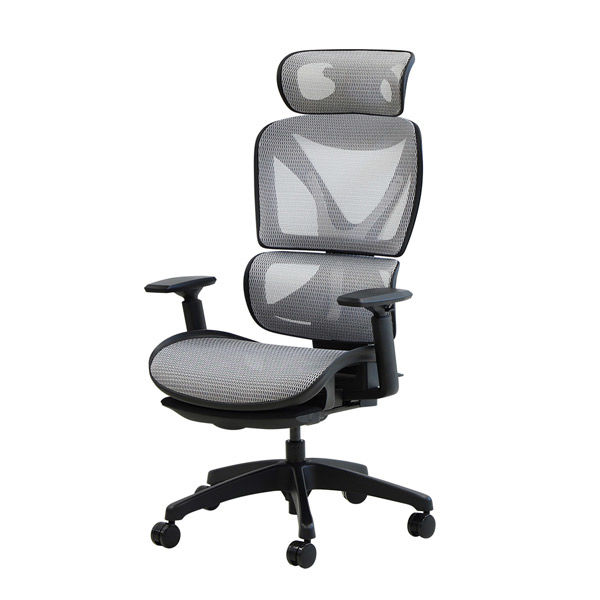 新品、送料無料 LINX　メッシュチェア オフィスチェア メッシュ リクライニング おしゃれ ハイバック