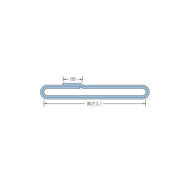 テザック（TESAC） ブルースリング 4N 25幅 0.75M 4N-25-0.75 1個（直送品）