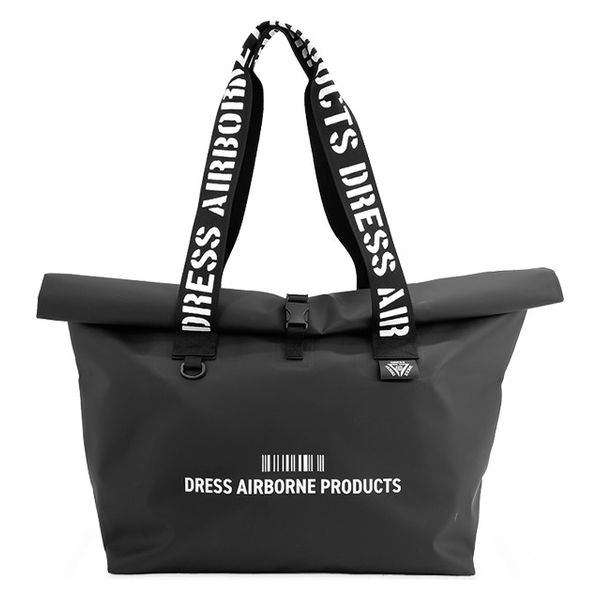 ライラクス DRESS 防水トートバッグ 40L ブラック 4249366 1個