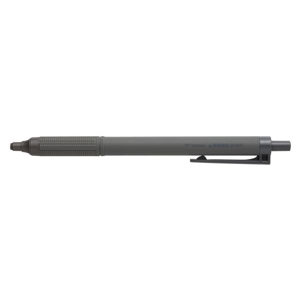 トンボ鉛筆 油性ボールペン モノグラフライト 0.38mm スモーキーグレー BC-MGLU75L 10本（直送品）