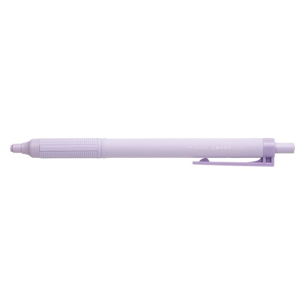 トンボ鉛筆 油性ボールペン モノグラフライト 0.38mm スモーキーパープル BC-MGLU95 10本（直送品）