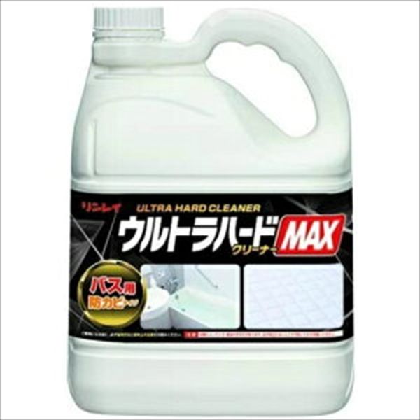 リンレイ ウルトラハードクリーナーMAX バス用 防カビタイプ 4L 4903339415810 1点（直送品）
