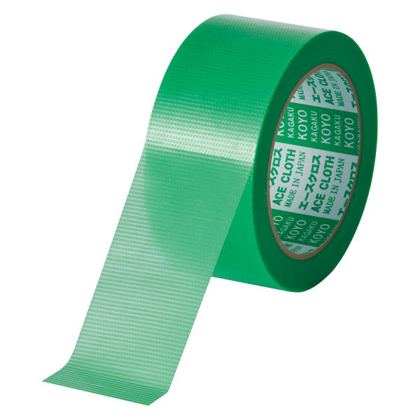 養生テープ】 光洋化学 エースクロスα YGR 緑 幅50mm×長さ25m 1巻