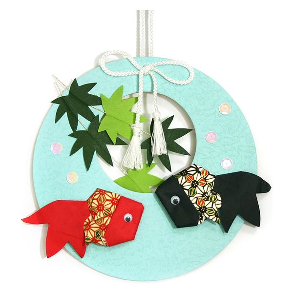 谷口松雄堂 手芸工作用品 リース飾り 手作セット 金魚 32-9159 1