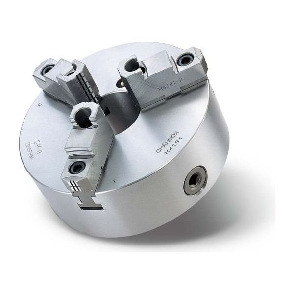 ファーステック 3爪生硬兼用スクロールチャック FT-SK20F 1台（直送品）