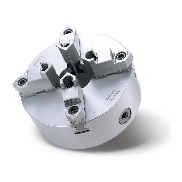 ファーステック 4爪生硬兼用スクロールチャック FT-PSK20F 1台（直送品）