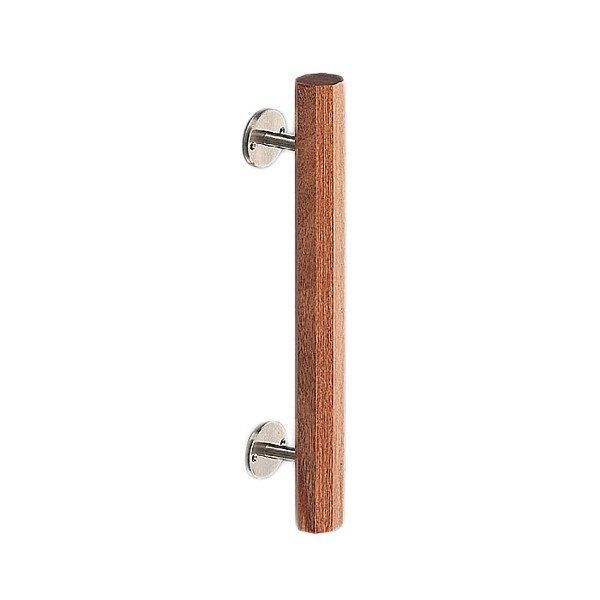 シロクマ NOー33 ウッド八角取手400ミリ ウッド 1パック（直送品）