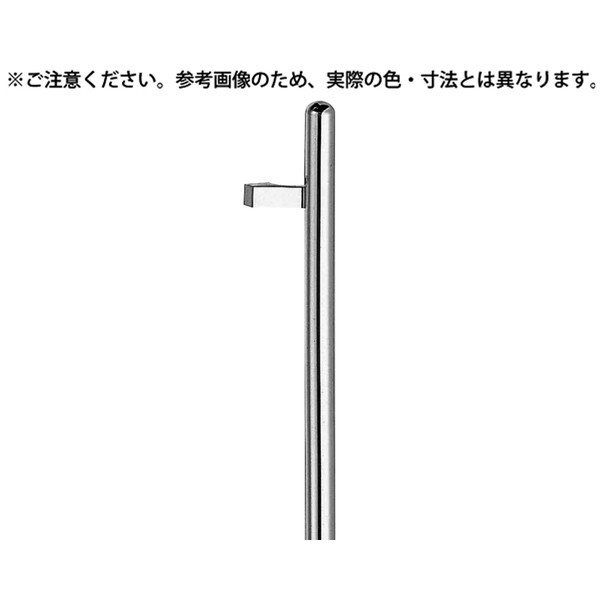 シロクマ L型カプセル取手400ミリ クローム NO-302L 1パック（直送品）