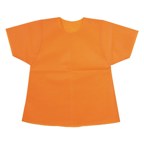 アーテック 不織布 衣装ベース Cサイズ シャツ オレンジ 2086 1着