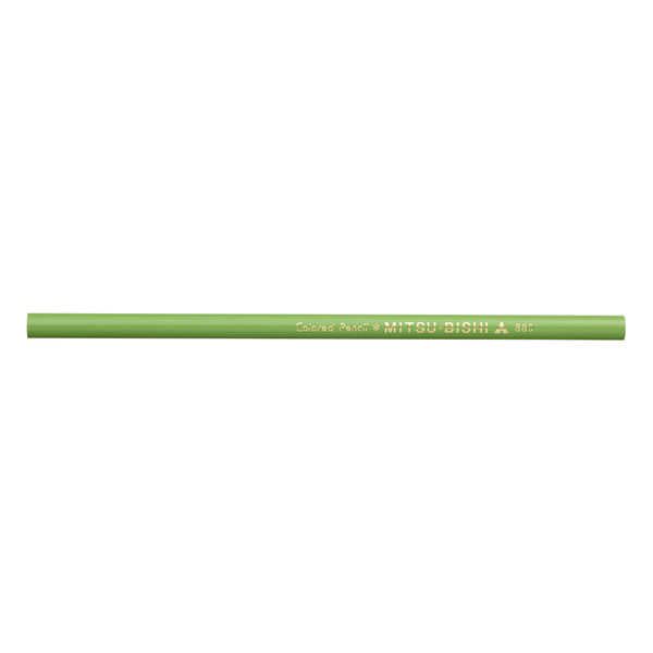 三菱鉛筆 色鉛筆880 5 黄緑 K880.5 1ダース(12本) - アスクル