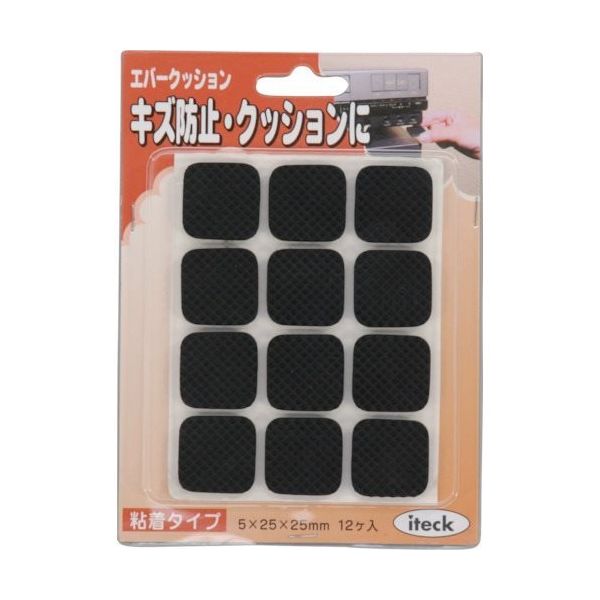 アイテック 光 エバークッション25×25 KE-2525 1パック(12個) 820-1400（直送品）