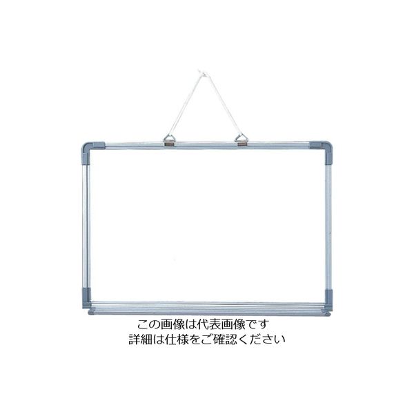 光 アルミ枠ホワイトボード300×450mm(トレイ付) AWB3055 1枚 820-0635（直送品）