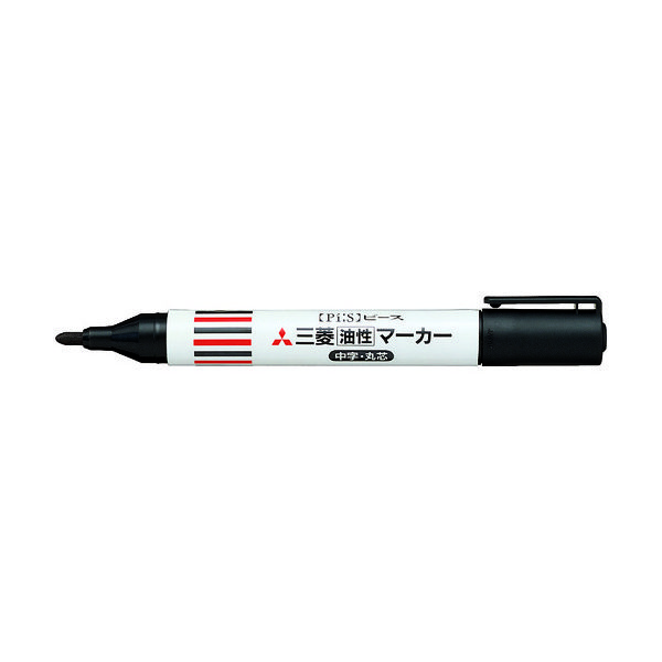 三菱鉛筆 uni 三菱鉛筆/ピースマーカー/中字丸芯/黒 A50E.24 1セット