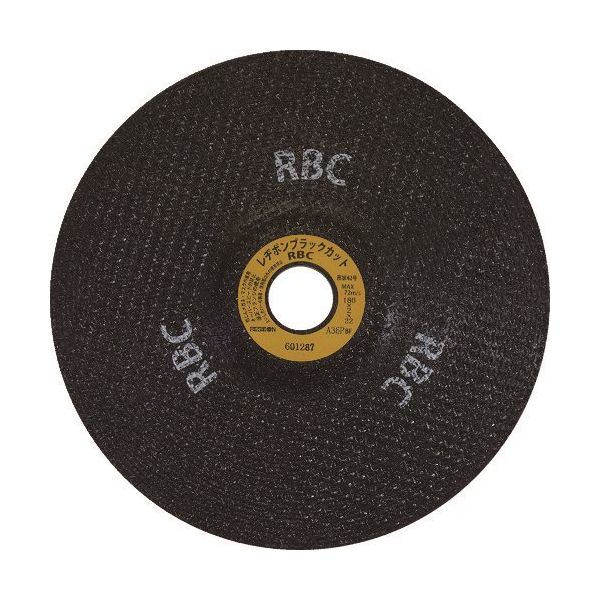 日本レヂボン レヂボン ブラックカットRBC 180×2×22 A36P RBC1802-A36 1セット(10枚) 835-4736（直送品）
