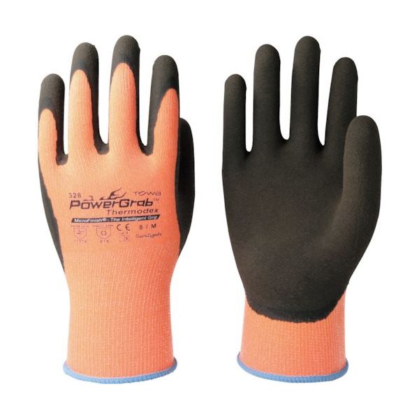 東和コーポレーション トワロン 防寒手袋 パワーグラブThermodex 8/M 328-M 1双 240-2209（直送品）