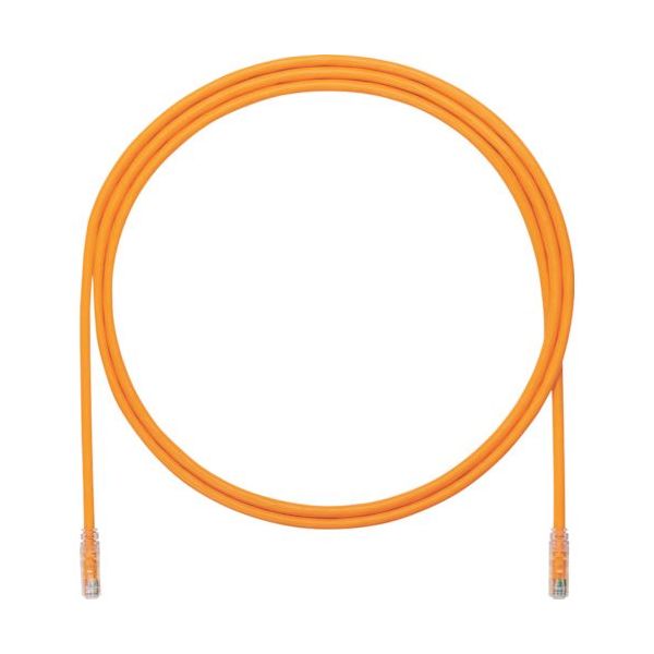 PANDUIT カテゴリ6A UTPパッチコード 24AWG単線 ケーブル径:φ6.4mm 15m オレンジ UTP6AX15MOR（直送品）