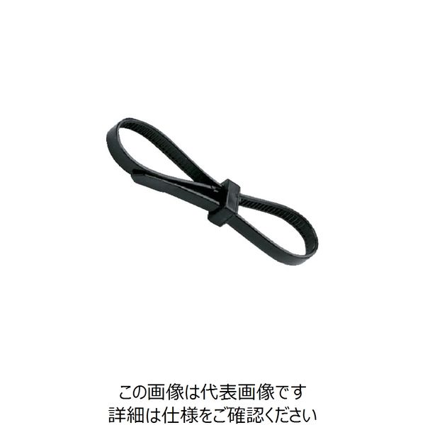 PANDUIT スタストラップナイロン結束バンド 耐候性黒 (1000本入) SSB2S-M0 1セット(2000本:1000本×2袋)（直送品）