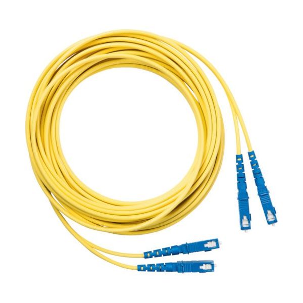 PANDUIT 光ファイバーOS1/OS2パッチコード 両端SC 5m F923RSNSNSNM005 1セット(10本)（直送品）