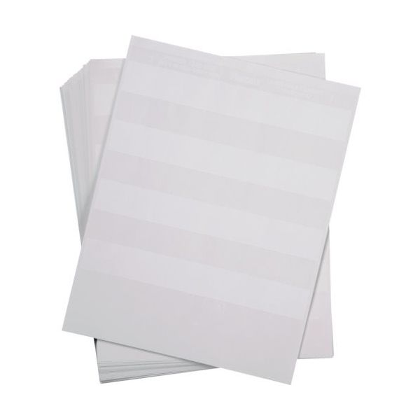 PANDUIT レーザープリンタ用セルフラミネートラベル ポリエステル 白 印字部縦12.7mmx横19.1mm 2500枚入り S075X（直送品）