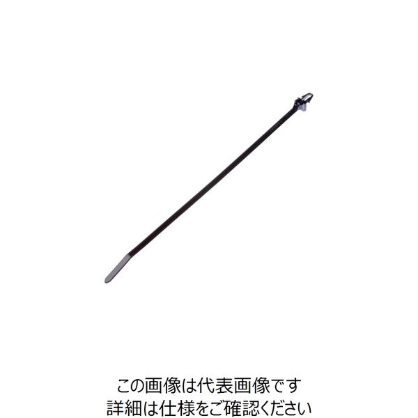 PANDUIT 旗型タイプ ステンレス爪ロック式結束バンド 耐候性黒 BP2S-D0 1セット(1000本:500本×2袋)（直送品）