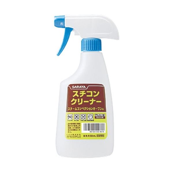 サラヤ 薬液専用詰替容器 スプレーボトル スチコンクリーナー用500mL 51937 1セット(12本) 816-2892（直送品）