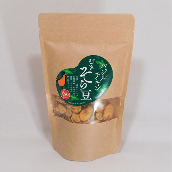 飯尾産業 75gバジルチキンむきそら豆×12袋 4956803012824 1箱(12 飯尾産業 75gバジルチキンむきそら豆×12袋 4956803012824 1箱(12