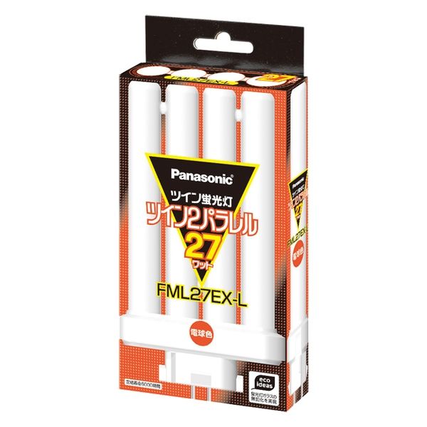 パナソニック ツイン蛍光灯 27W形 ツインパラレル （4本平面