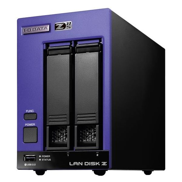 I-O DATA LAN DISK HDL4-X2 NAS 2TB 外付けハードディスク - 周辺機器